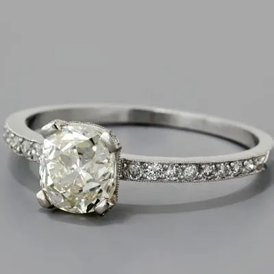 Rings GB 225 Carats Old Miner Cut Real Natural Earth Mined Diamond Wedding Ring Jewelry Rings GB 225 Carats Old Miner Cut Real Natural Earth Mined Diamond Wedding Ring Jewelry