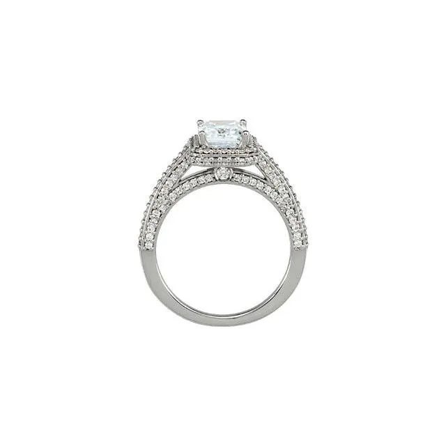 Rings GB 236 Carat Emerald Natural Earth Mined Diamond Engagement Anniversary Ring White Gold 14K