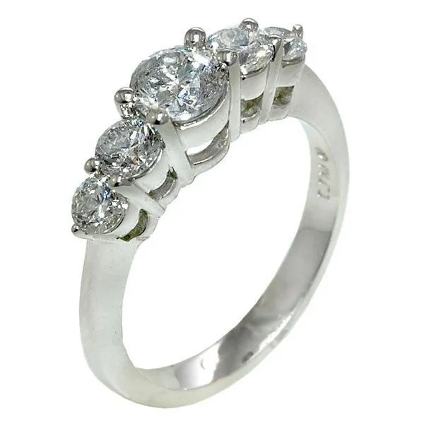 Rings GB Five Stone Real Natural Earth Mined Diamond Engagement Ring 3 Carats Basket Set White Gold 14K Rings GB Five Stone Real Natural Earth Mined Diamond Engagement Ring 3 Carats Basket Set White Gold 14K