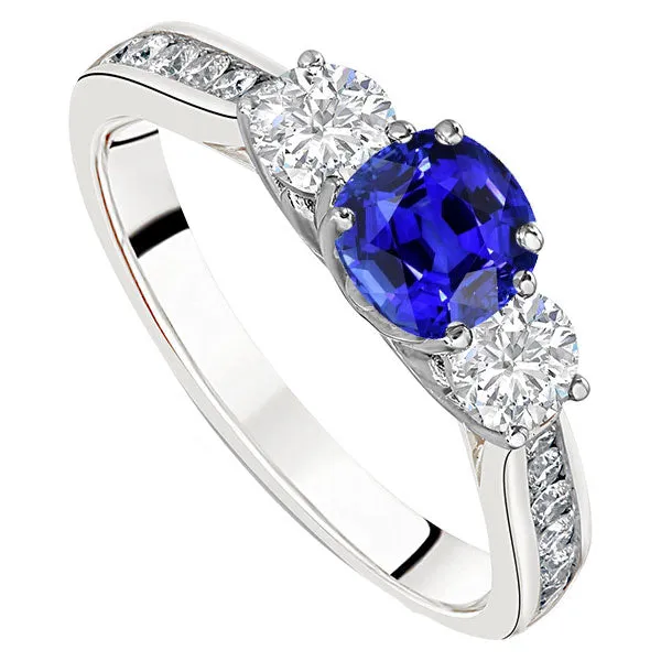 Rings HarryChadEntcom 3 Stone Style Gemstone Ring Cushion Sapphire Natural Earth Mined Diamonds 350 Carats Rings HarryChadEntcom 3 Stone Style Gemstone Ring Cushion Sapphire Natural Earth Mined Diamonds 350 Carats
