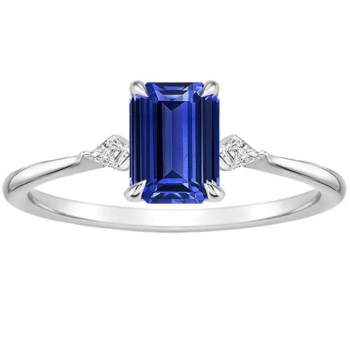 Rings HarryChadEntcom Anniversary Ring Emerald Ceylon Sapphire Natural Earth Mined Diamond Accents 325 Carats Rings HarryChadEntcom Anniversary Ring Emerald Ceylon Sapphire Natural Earth Mined Diamond Accents 325 Carats