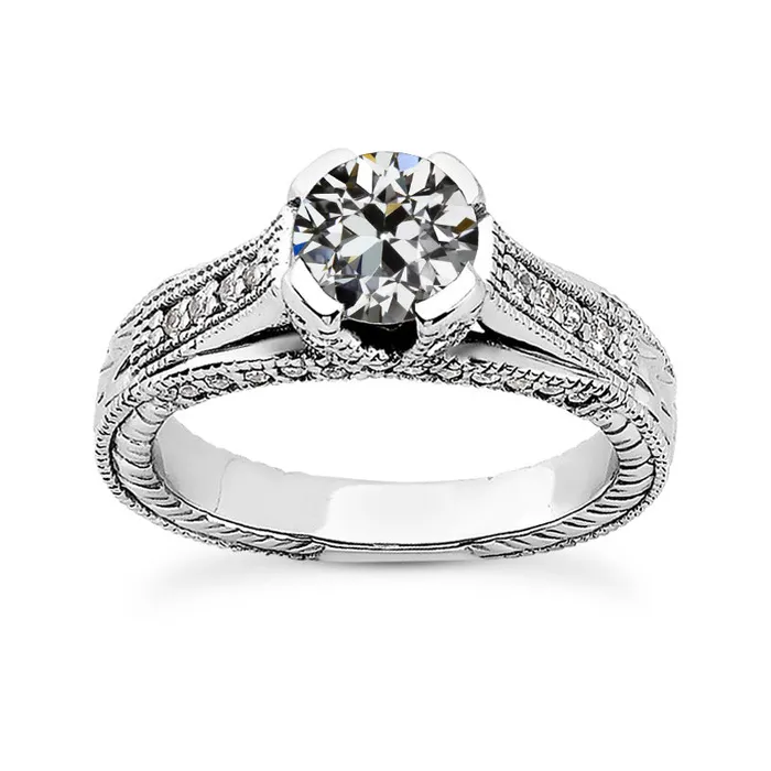 Rings HarryChadEntcom Old Cut Natural Earth Mined Diamond Engagement Ring Antique Style 325 Carats Rings HarryChadEntcom Old Cut Natural Earth Mined Diamond Engagement Ring Antique Style 325 Carats