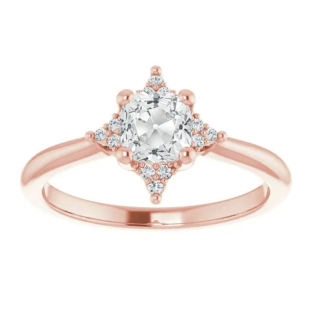 Rings HarryChadEntcom Round Cushion Old Miner Genuine Natural Earth Mined Diamond Ring Prong Kite Style 4 Carats Rings HarryChadEntcom Round Cushion Old Miner Genuine Natural Earth Mined Diamond Ring Prong Kite Style 4 Carats