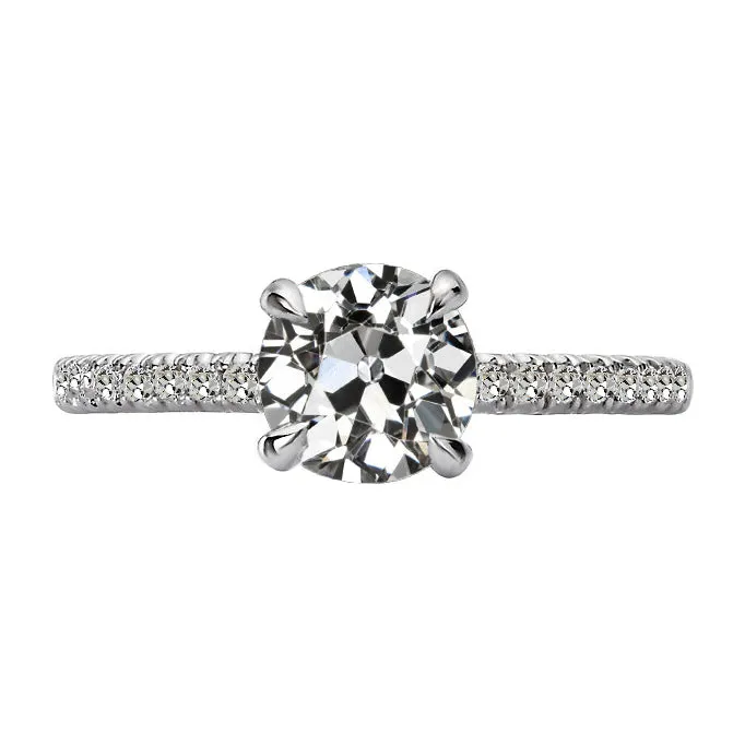 Rings HarryChadEntcom Round Old Cut Natural Earth Mined Diamond Anniversary Ring Prong Set 450 Carats Rings HarryChadEntcom Round Old Cut Natural Earth Mined Diamond Anniversary Ring Prong Set 450 Carats