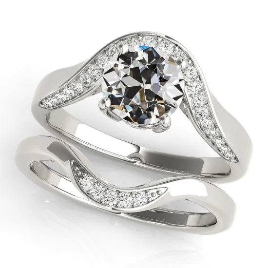 Rings HarryChadEntcom Wedding Ring Set Round Old Miner Real Natural Earth Mined Diamond 4 Carats Jewelry Rings HarryChadEntcom Wedding Ring Set Round Old Miner Real Natural Earth Mined Diamond 4 Carats Jewelry