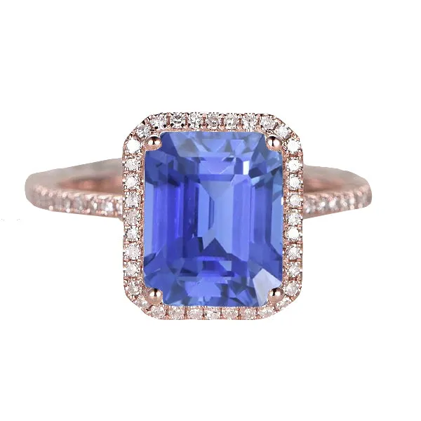 Rings HarryChadEntcom Women Halo Emerald Srilankan Sapphire Natural Earth Mined Diamonds Ring 450 Carats Rings HarryChadEntcom Women Halo Emerald Srilankan Sapphire Natural Earth Mined Diamonds Ring 450 Carats