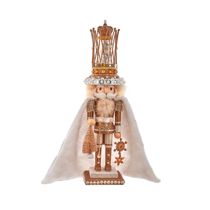 Rings Kurt Adler Kurt Adler 185 Hollywood Nutcrackers Gold Gem King