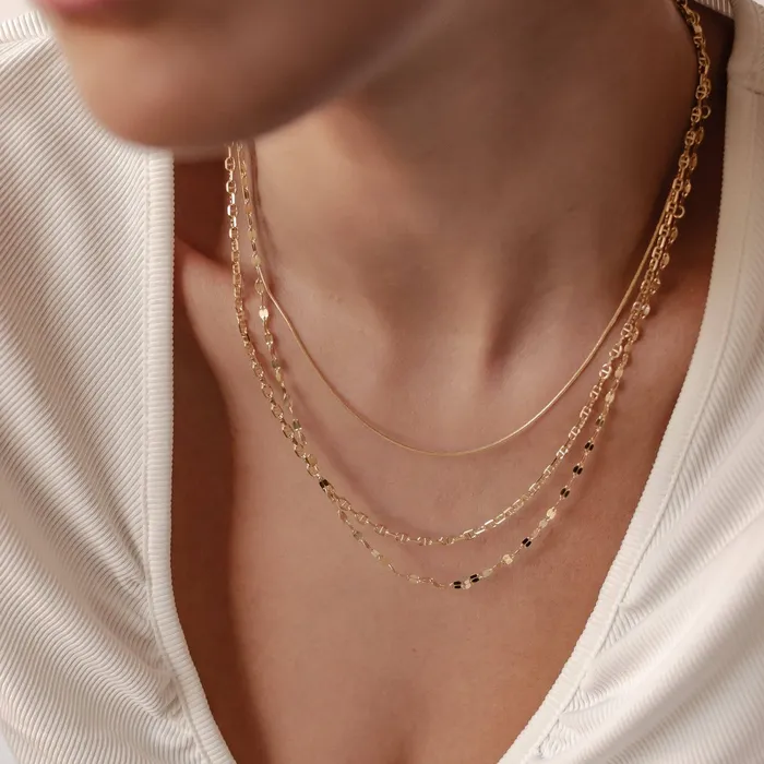 Round Snake Chain Necklace Sterling Silver Hey Happiness Necklaces Round Snake Chain Necklace Sterling Silver Hey Happiness Necklaces