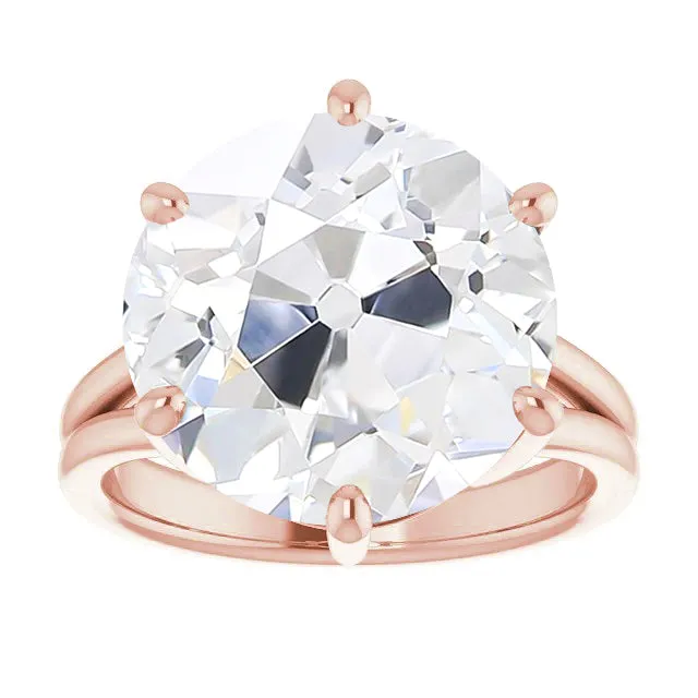 Round Solitaire Huge Old Miner Lab Grown Diamond Ring 6 Prong Set 9 Carats HarryChadEntcom Rings Round Solitaire Huge Old Miner Lab Grown Diamond Ring 6 Prong Set 9 Carats HarryChadEntcom Rings