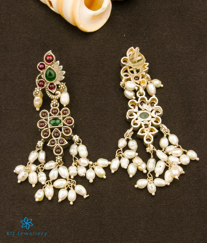 Silversmith Necklaces The Pragathi Silver Guttapusalu Necklace Set Of 2