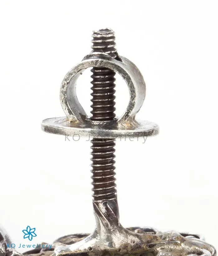 Silversmith The Kumuda Silver Necklace Oxidised Necklaces