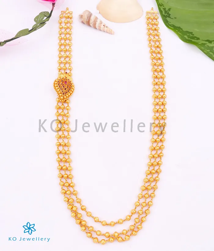 The Amra Mohanmala Silver Layered Necklace Silversmith Necklaces