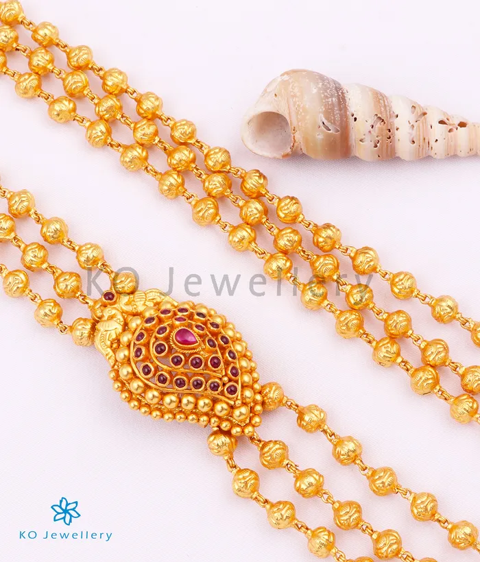 The Amra Mohanmala Silver Layered Necklace Silversmith Necklaces