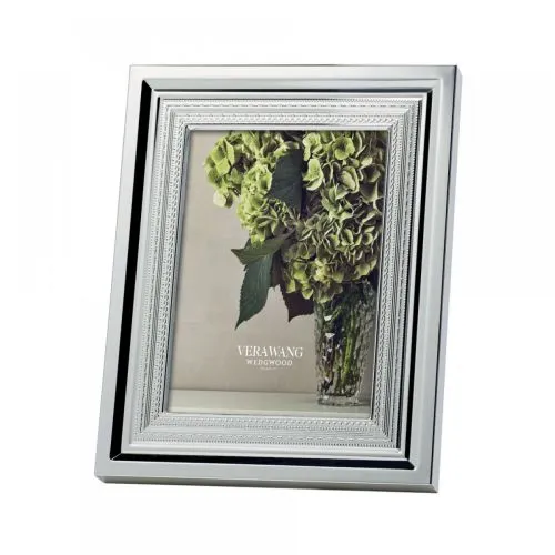 Wedgwood Wedgwood Vera Wang With Love Picture Frame 8x10 Inch Silver Rings